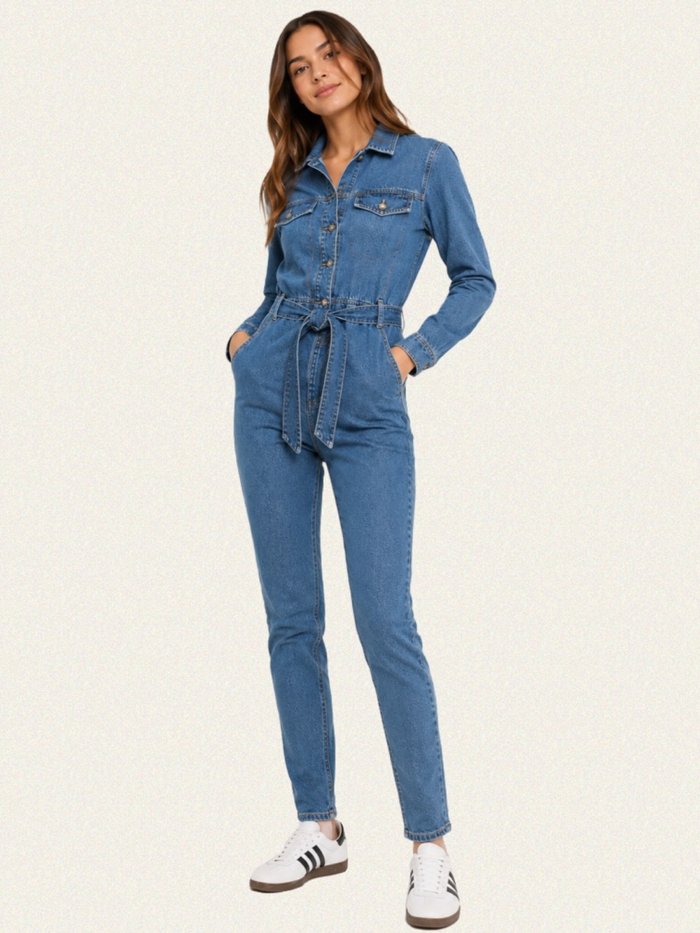 Long Tall Sally Denim Jumpsuit